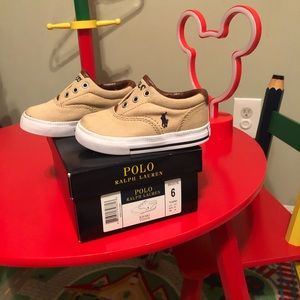 Gently used Ralph Lauren shoes.